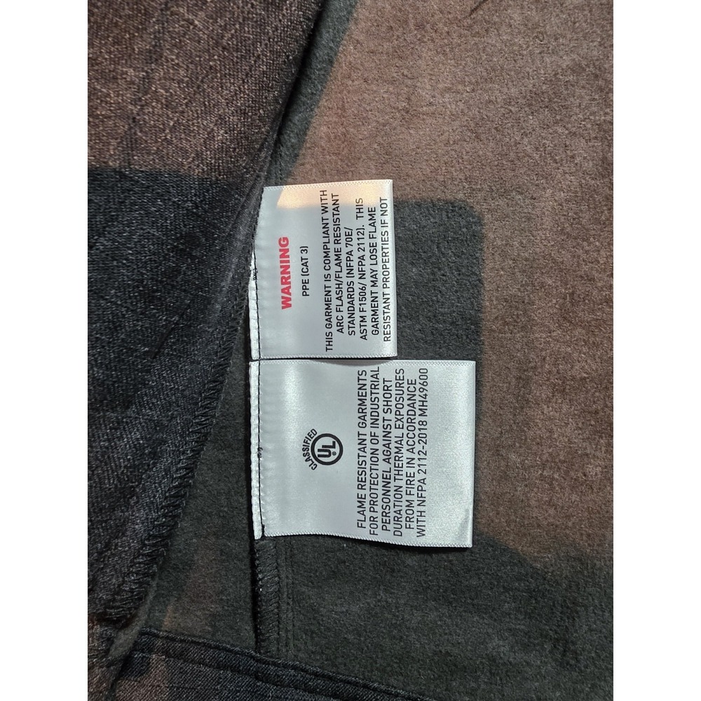 Ariat Work FR Vernon Jacket Mens 3XL Black Flame Resistant CAT 3 10024027 TWS - Picture 9 of 11